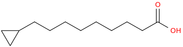 Cyclopropanenonanoic acid